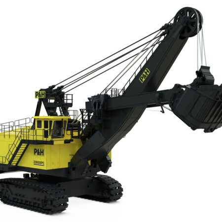 Komatsu 2300XPC AC electric rope shovel