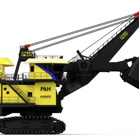 Komatsu 4100XPC electric rope shovel