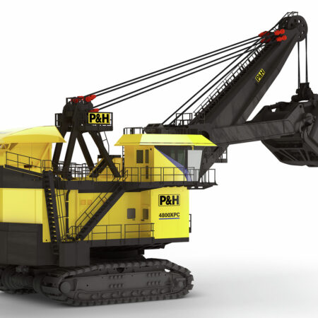 Komatsu 4800XPC electric rope shovel